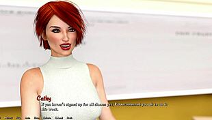 in being a dik episode 07, the guy meets a hot rich curvy teen girl and they cum together