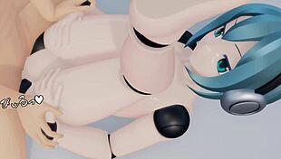 Sex android gets fucked 100 times in hentai style.