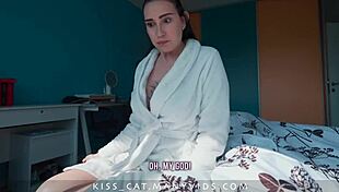 Oops, Stepson Caught Twice Cumming Inside Young Stepmom in Hot Surprise Fuck.