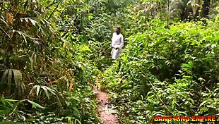 big black pornstar bends over step mom on the farm for cowgirl orgasm