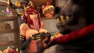 Tyrande Jaina Alexstrasza Elves In 3D