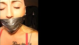 Gagged Little Secret In Homemade Bondage Sex Tape
