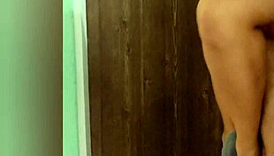 Ebony latina teen sucks dad's friend's big cock until dripping