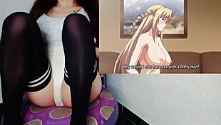 The only man in women's college fucks them all