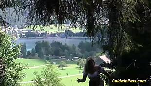 Lederhosen Gangbang with BBW Chicks