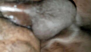 couple's homemade session gets so wet and horny, leading to intense creampie