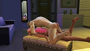 nicki m rides a lucky fan in wild 3d hentai action