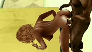 Sioimvu experiences intense stretched orgasm during stretching session