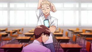 Asian Classmate Sucks Tits in Public Outdoor Blowjob