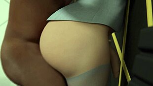 horny men fuck trans woman so hard she braces herself