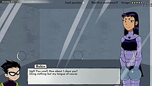 Blackfire indulges in playful adventures in 18Titans part 14.