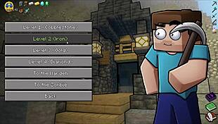 Hornycraft parody hentai game pornplay ep 49 double creampie alex tight pussy