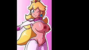 princess peach super mario bros hentai compilation