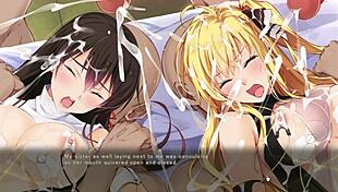 in nightmare x vampire part 3, the anime girls get gangbanged hard