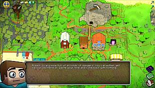 Hornycraft parody hentai game pornplay ep 49 double creampie alex tight pussy