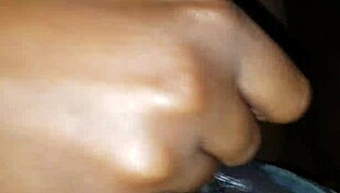 couple's homemade session gets so wet and horny, leading to intense creampie