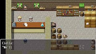 I watched the prince's friend doing something under the pervert's table in this hentai with ciella and luciella part eight