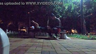 Overwhelmed by Desire: Meeting a Big-Dicked Guy in the Park and Fucking Outdoors