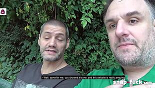 Mya Lorenn's wild anal threesome in Paris