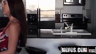 Belle, Janice, and Kiara engage in slutty party sex on the beach.