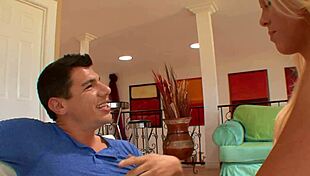 Old Husband Watches Young Wife