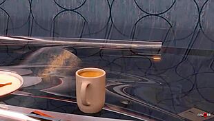 Good Morning with Tall Huge Cartoon Fetish Animation