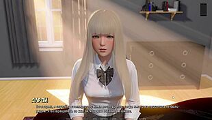 complete gameplay of ripples part 1 with cute blonde teacher