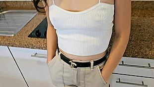 Neighbor Agrees To Fuck On Beach And In Apartment