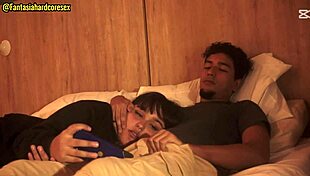 Watching anime with my stepsister, I deepthroated her chubby mouth 😏