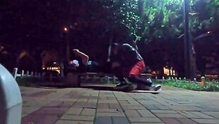 Overwhelmed by Desire: Meeting a Big-Dicked Guy in the Park and Fucking Outdoors