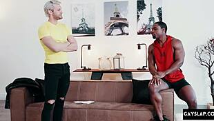 feeling the intense passion in this hot black gay rough fucking session