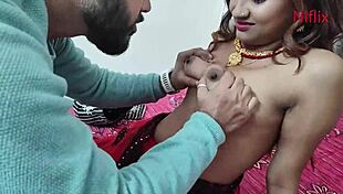 Sudipa Indian Star and Husband in Hot Bedroom Bang with Massive Cumshot on Desi Pussy