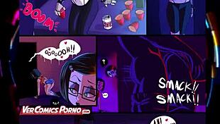 cartoon party fun with friends and games