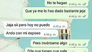 Hot WhatsApp Chat Leads To Brunette Latina Teen Fucking Big Cock In Office