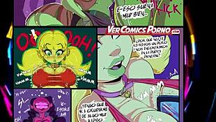 cartoon party fun with friends and games