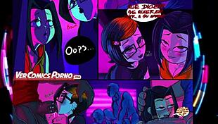 cartoon party fun with friends and games