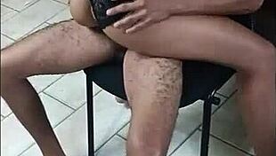 Hot WhatsApp Chat Leads To Brunette Latina Teen Fucking Big Cock In Office