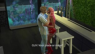 nicki m rides a lucky fan in wild 3d hentai action