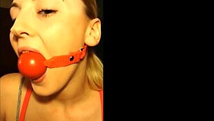 Gagged Little Secret In Homemade Bondage Sex Tape