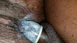 couple's homemade session gets so wet and horny, leading to intense creampie