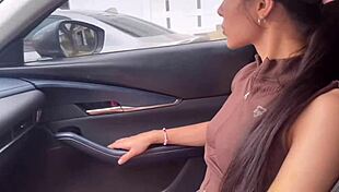 Young Colombian teen gets creampied outdoors