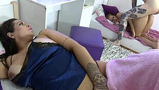 college colleague fucked me and my best friend in anal threesome