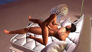 I have a new lover part iv, but it's a cartoon sex thing