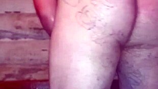 crazy russian gay checks anal with butter