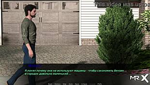 Pine Falls Mechanic Excitedly Fixes Vintage Car In Cartoon Game