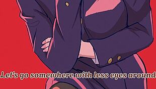 Nobara blackmails you into femdom submission with CBT and humiliation