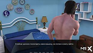 Pine Falls Mechanic Excitedly Fixes Vintage Car In Cartoon Game