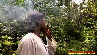 big black pornstar bends over step mom on the farm for cowgirl orgasm