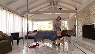 alex got so turned on during massage, begged to suck me off