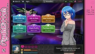 Who likes this kind of girl in Huniepop? 😏